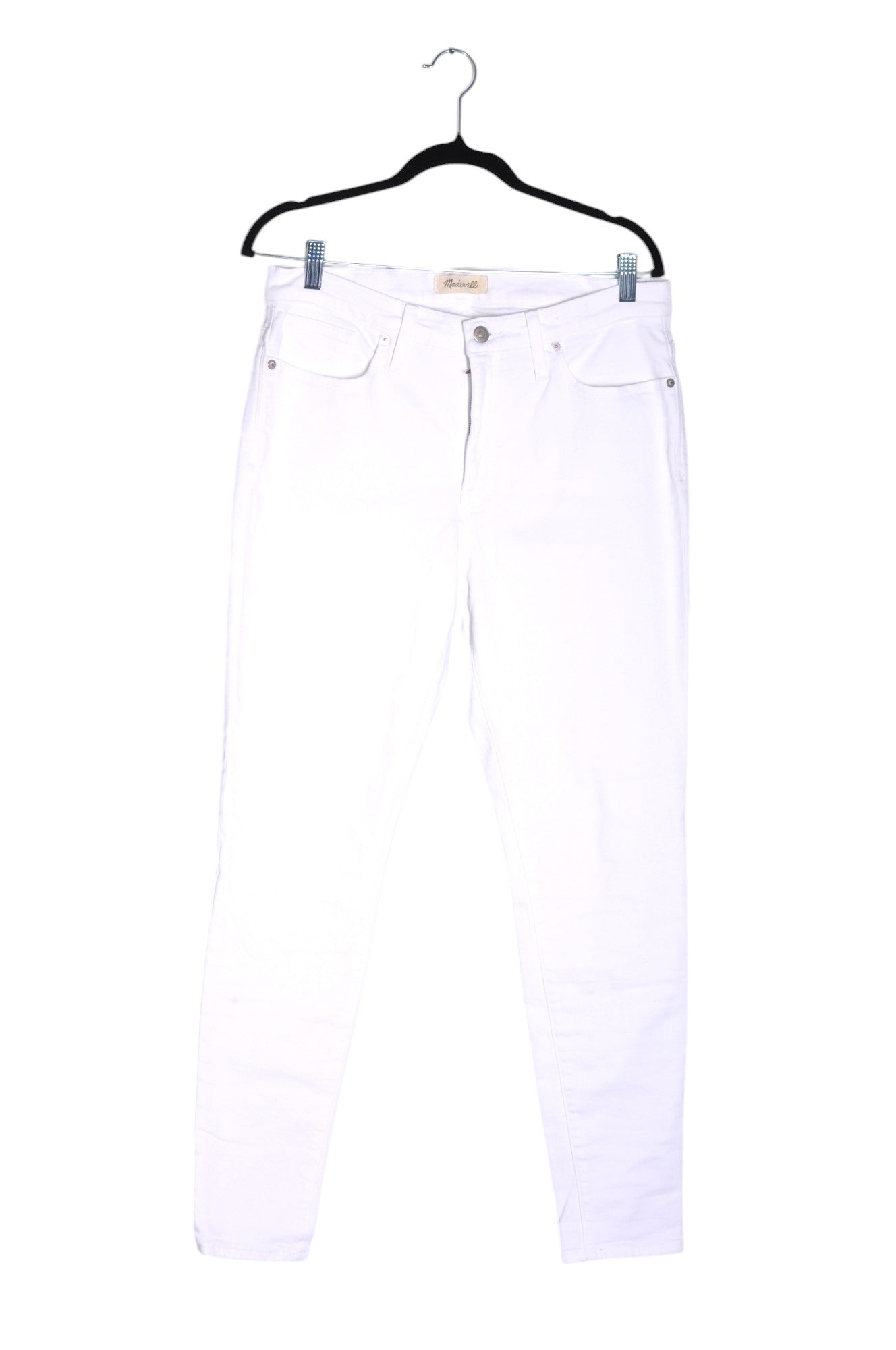 MADEWELL Women Straight-Legged Jeans Regular fit in White - Size 31 | 44.29 $ KOOP