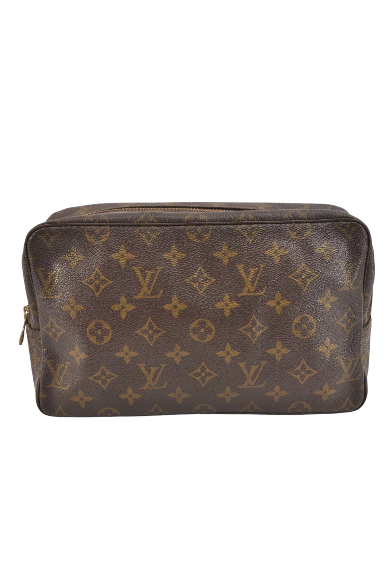 Louis Vuitton Monogram Trousse Toilette 28 Pochette M47522 LV 6922K