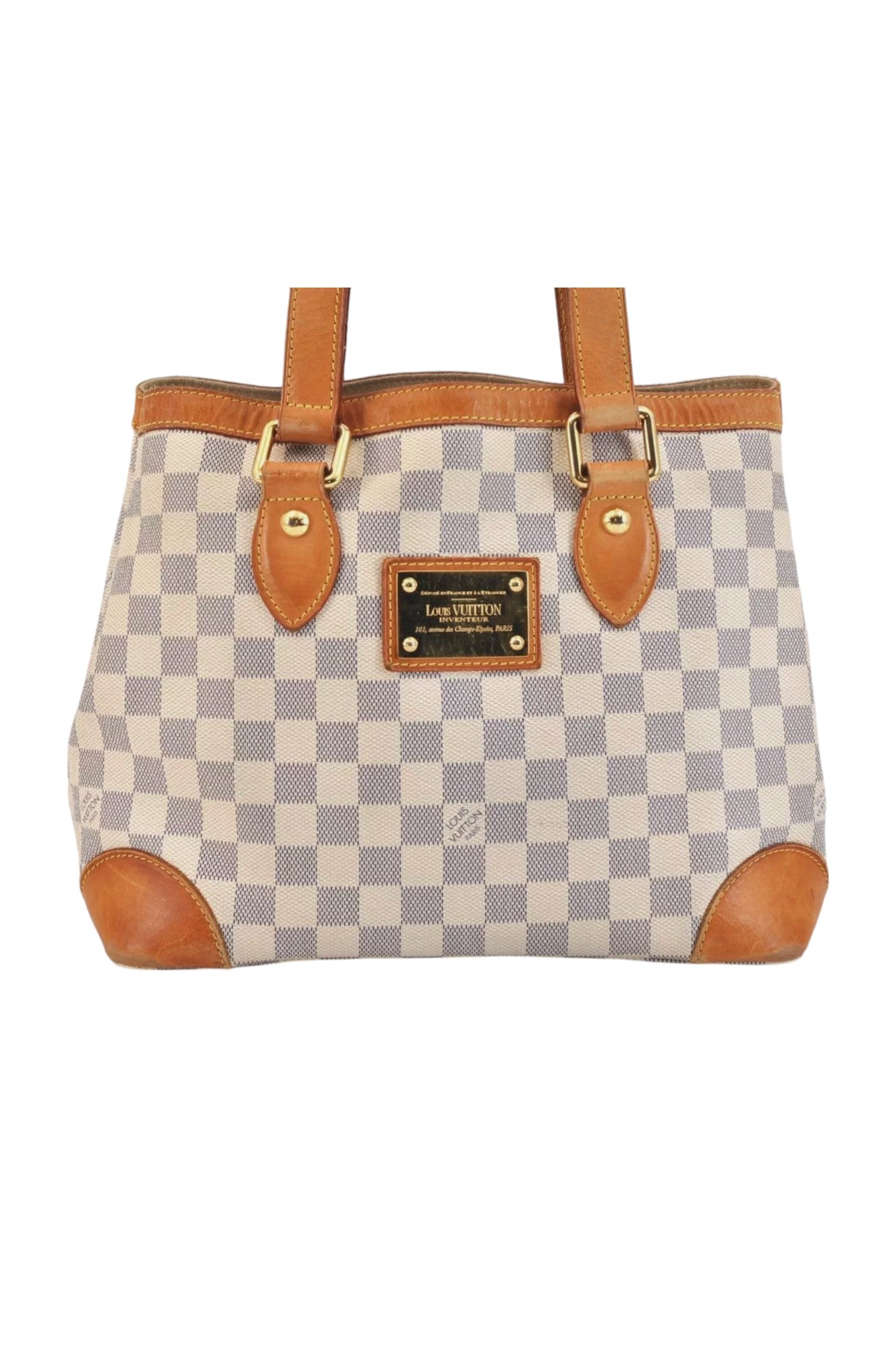 Louis Vuitton Damier Azur Hampstead PM N51207 Shoulder Tote Bag 8127K