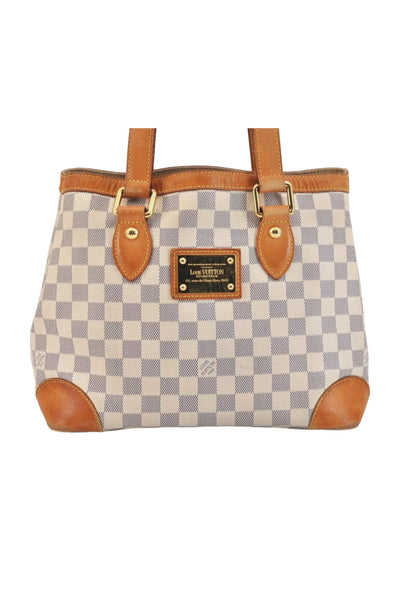 Louis Vuitton Damier Azur Hampstead PM N51207 Shoulder Tote Bag 8127K