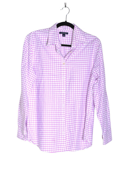 LAND'S END Women Button Down Tops Regular fit in Pink - Size M | 17.89 $ KOOP