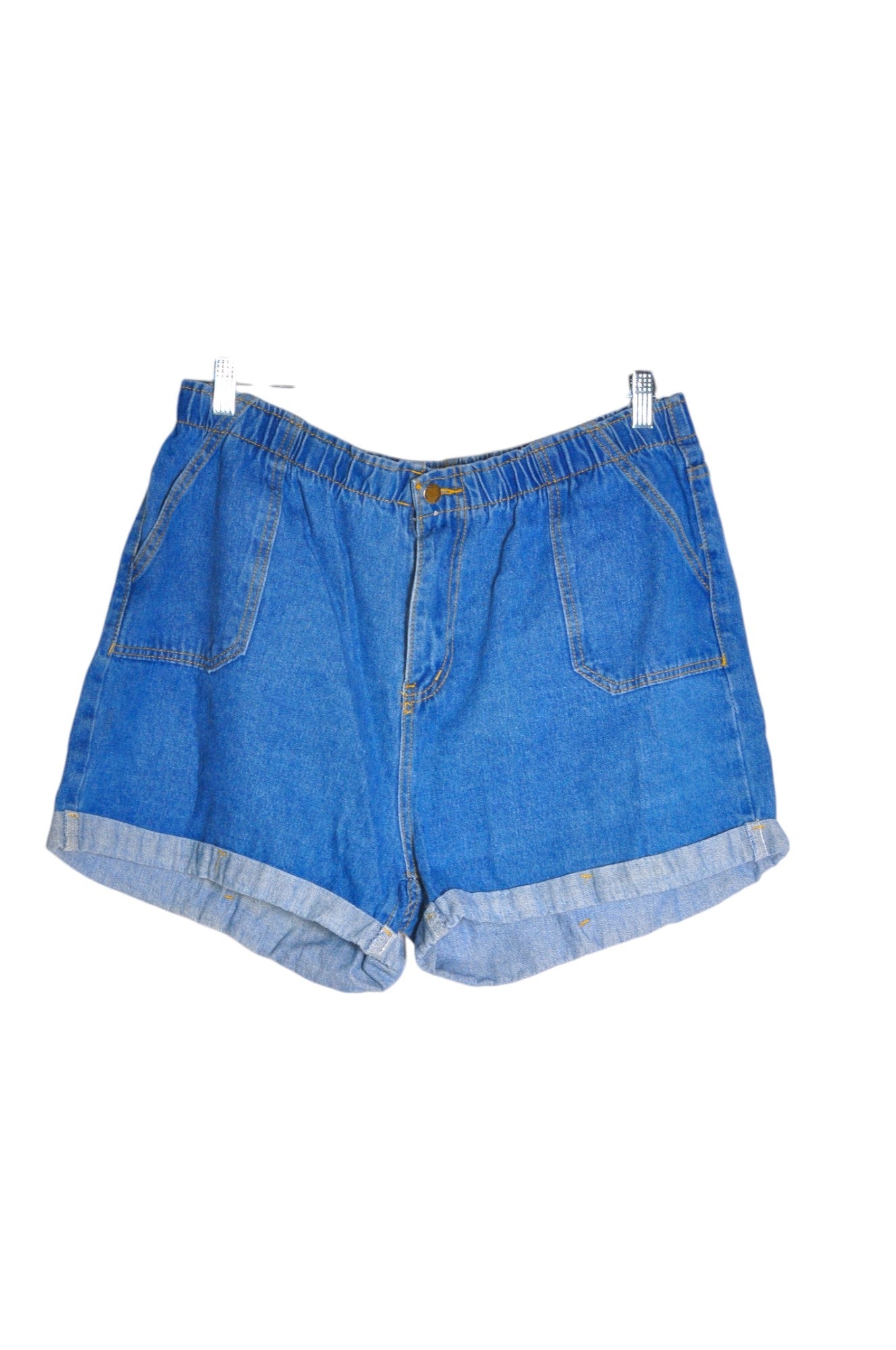 SHEIN Women Denim Shorts Regular fit in Blue - Size 2XL | 13.2 $ KOOP