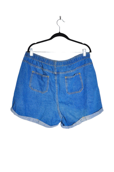 SHEIN Women Denim Shorts Regular fit in Blue - Size 2XL | 13.2 $ KOOP