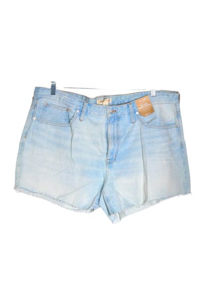 MADEWELL Women Denim Shorts Regular fit in Blue - Size 18 | 25.89 $ KOOP