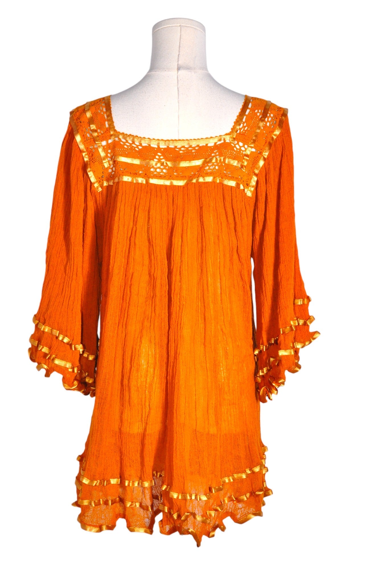 UNBRANDED Women Blouses Regular fit in Orange - Size L | 9.99 $ KOOP