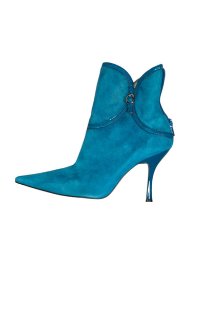 BCBG MAX AZRIA Women Boots Regular fit in Blue - Size 5.5 | 26.79 $ KOOP