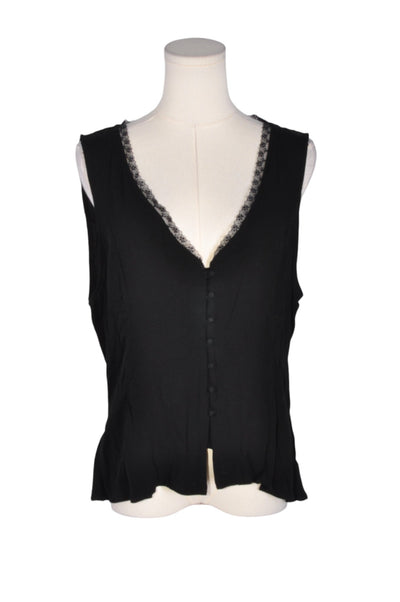 JOE FRESH Women Button Down Tops Regular fit in Black - Size XL | 13.25 $ KOOP