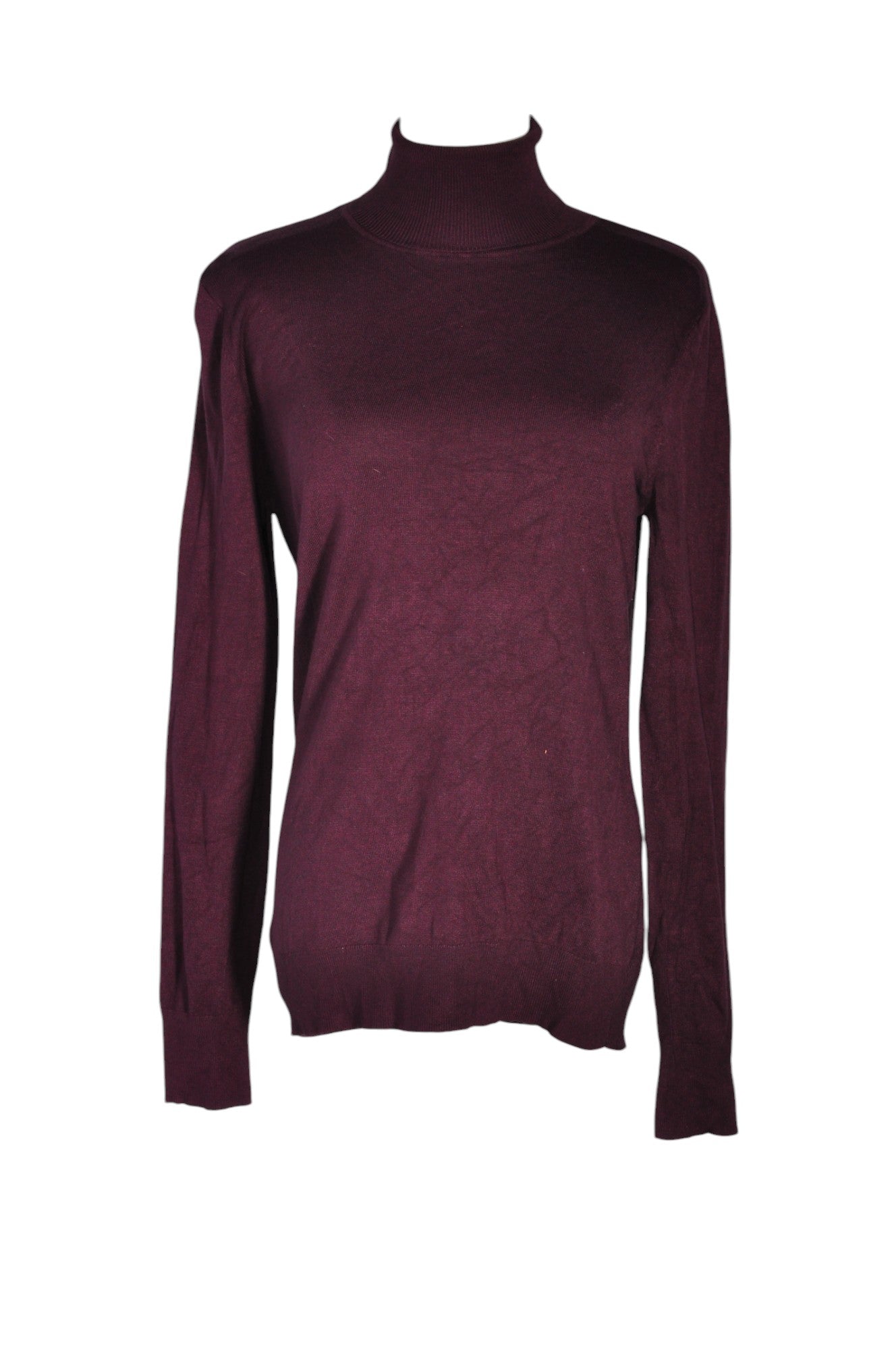 SIMONS Women Turtleneck Tops Regular fit in Purple - Size L | 13.25 $ KOOP