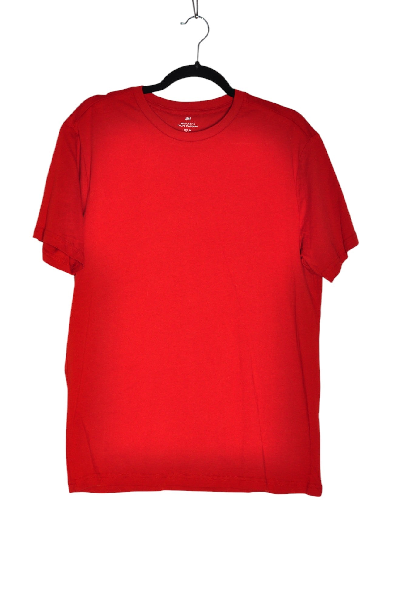 H&M Men T-Shirts Regular fit in Red - Size M | 9.99 $ KOOP