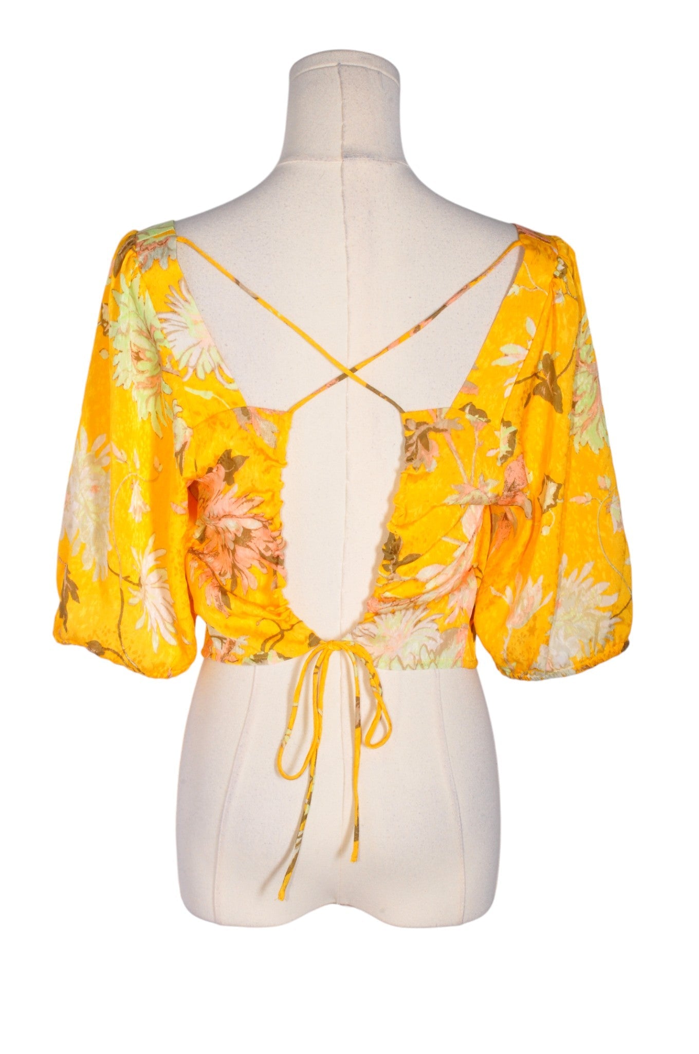 H&M Women Blouses Regular fit in Yellow - Size M | 18.9 $ KOOP