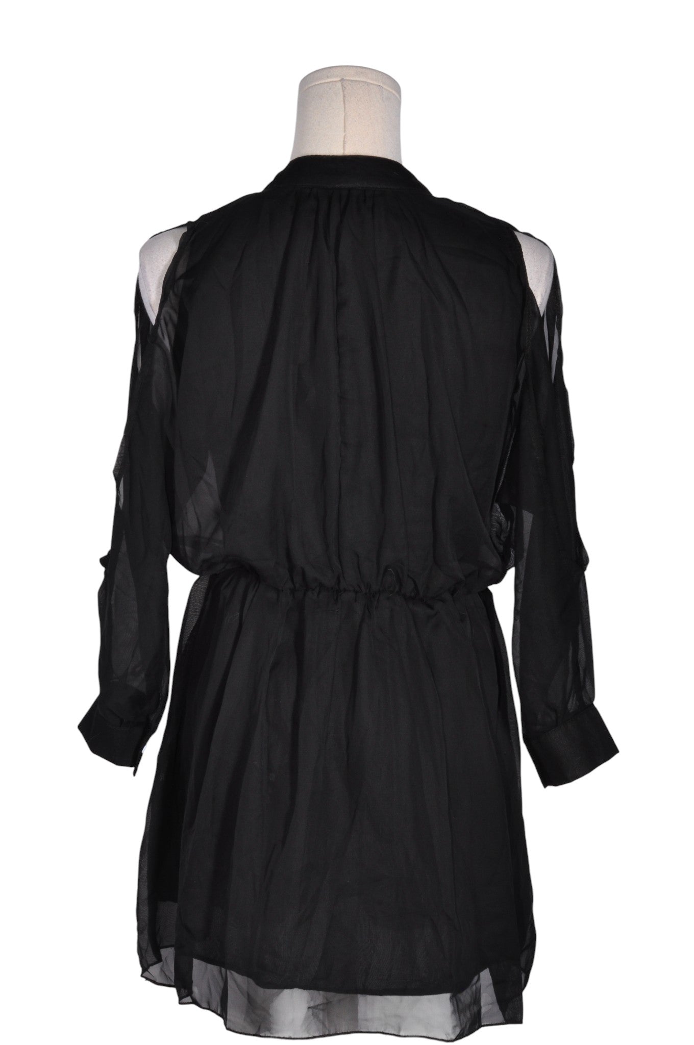UNBRANDED Women Shirt Dresses Regular fit in Black - Size 4 | 11.99 $ KOOP