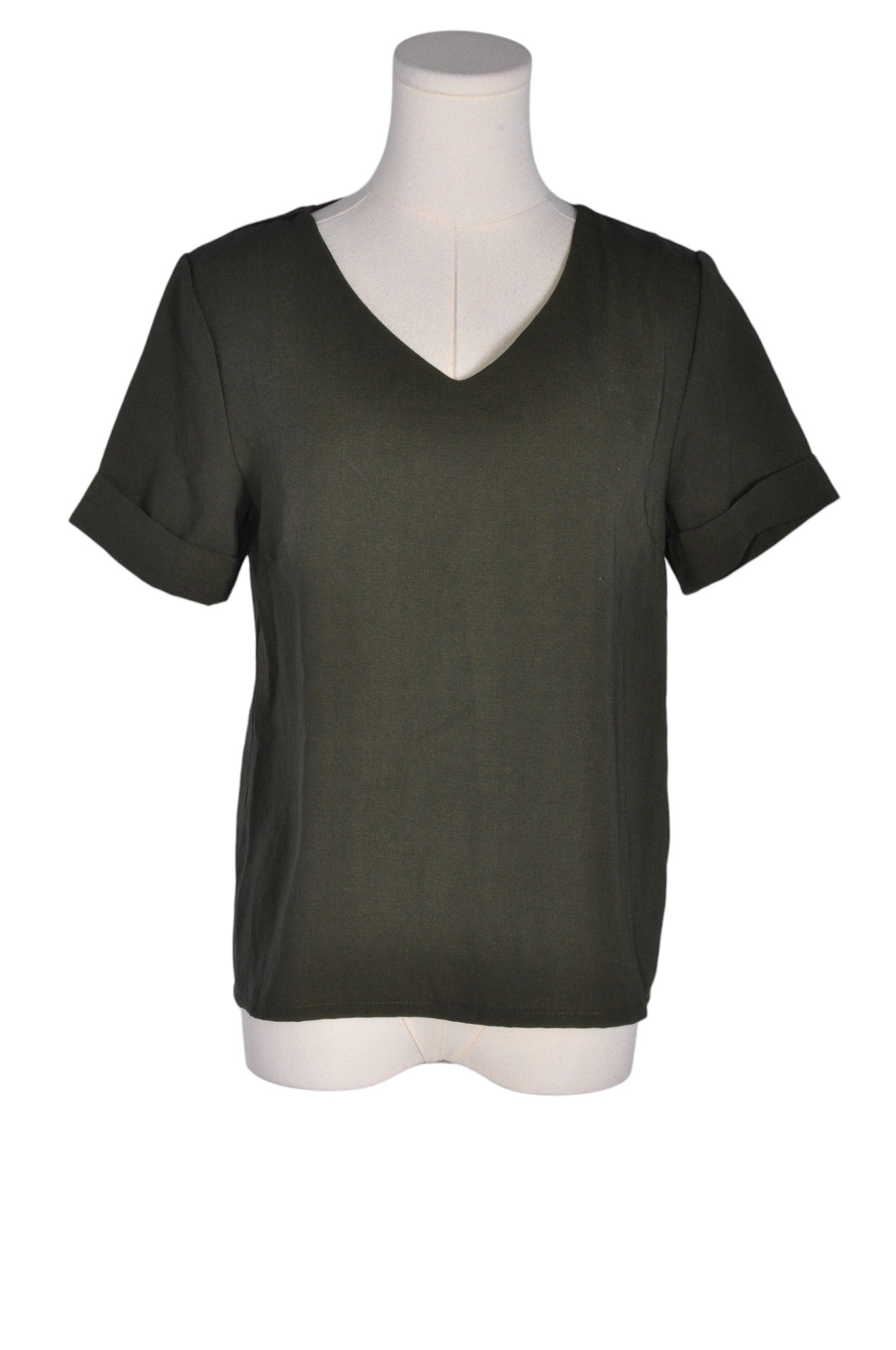 UNBRANDED Women T-Shirts Regular fit in Green - Size 1 | 9.99 $ KOOP