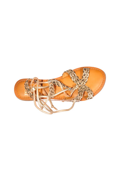 TEXTO Women Sandals Regular fit in Yellow - Size 37 | 28.7 $ KOOP