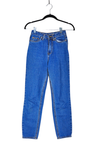 UNBRANDED Women Straight-Legged Jeans Regular fit in Blue - Size 0 | 14.99 $ KOOP