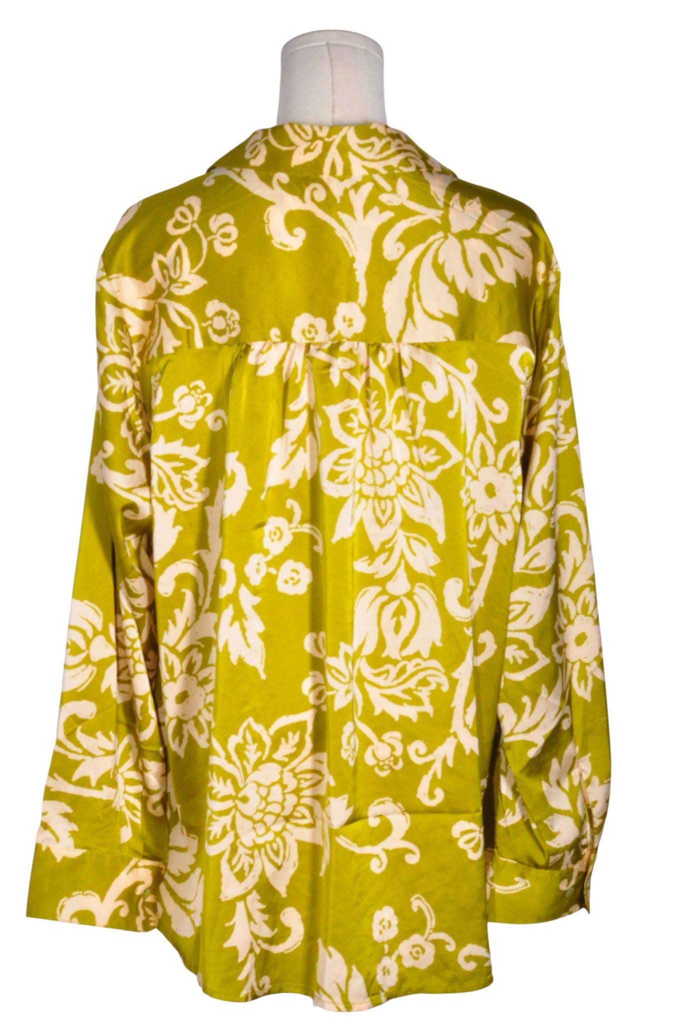 HAVER Women Button Down Tops Regular fit in Green - Size 1X | 14.4 $ KOOP