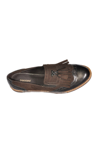 GRACELAND Women Flat Shoes Regular fit in Brown - Size 39 | 18 $ KOOP