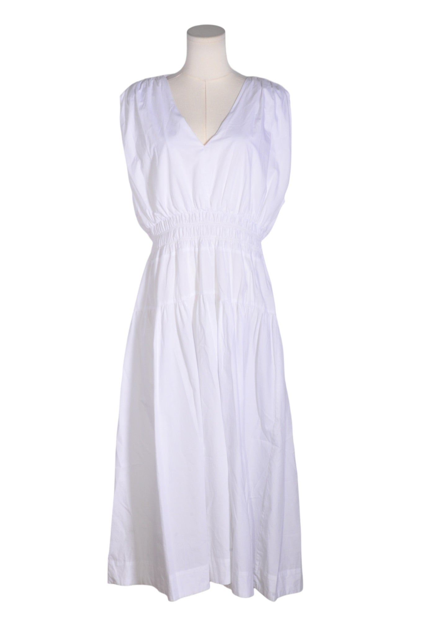 H&M Women Maxi Dresses Regular fit in White - Size L | 14.29 $ KOOP