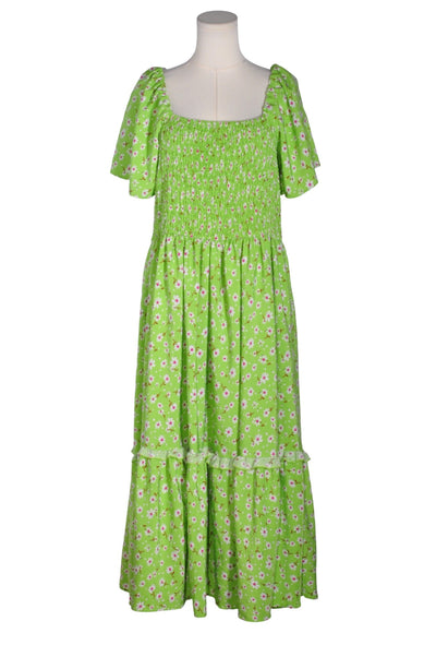 UNIQUE VINTAGE Women Maxi Dresses Regular fit in Green - Size 2XL | 22.3 $ KOOP