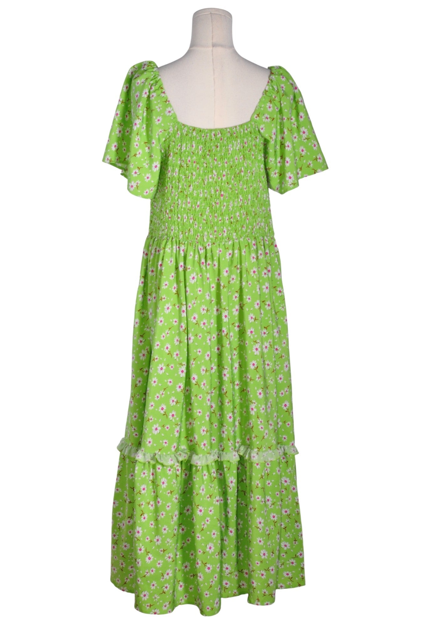 UNIQUE VINTAGE Women Maxi Dresses Regular fit in Green - Size 2XL | 22.3 $ KOOP