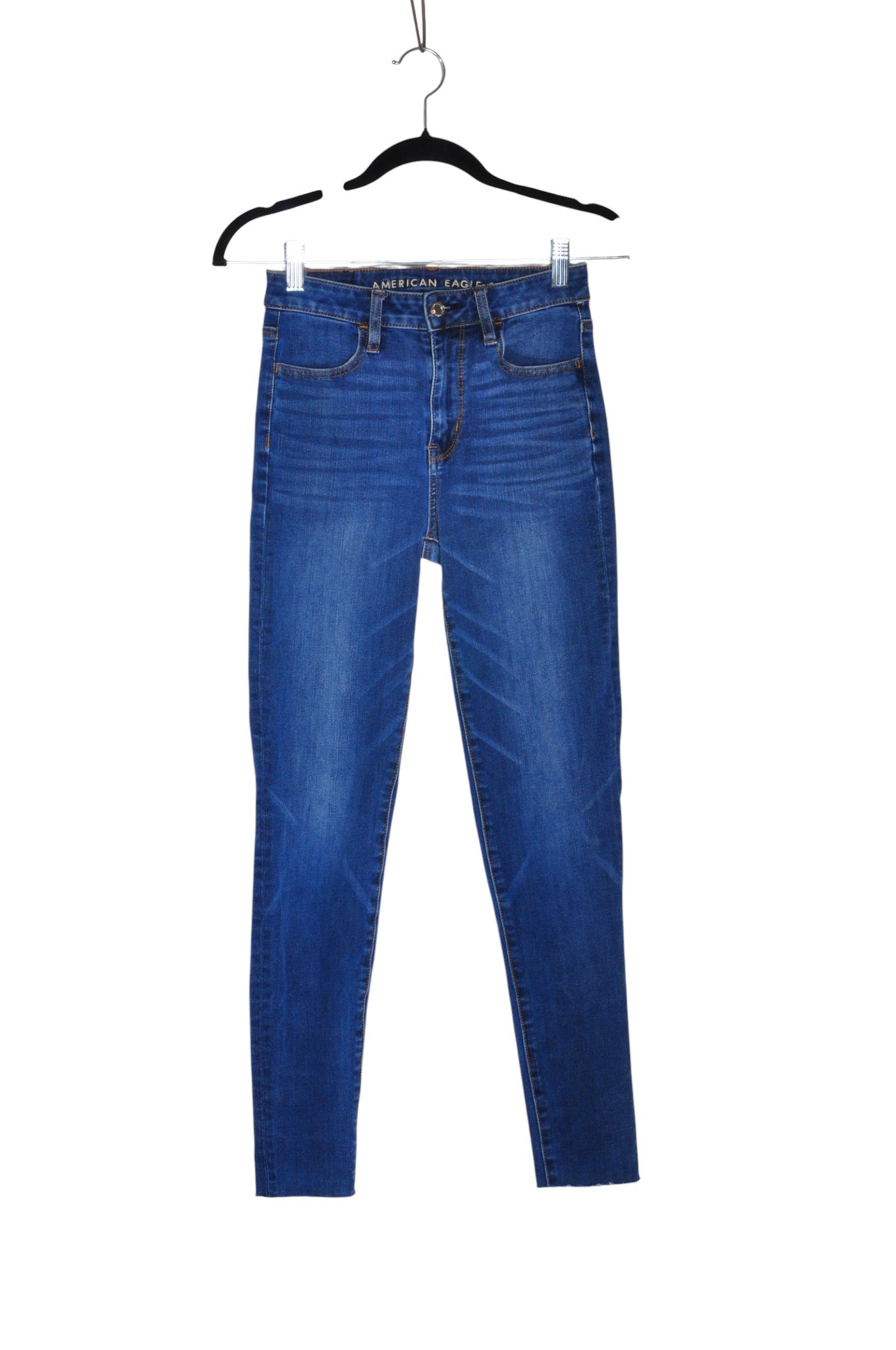 AMERICAN EAGLE Women Skinny Jeans Regular fit in Blue - Size 0 | 27.8 $ KOOP