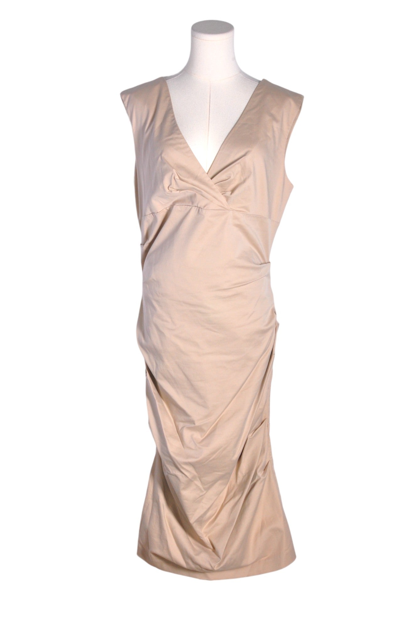 CHATEAU Women Midi Dresses Regular fit in Beige - Size L | 19.99 $ KOOP