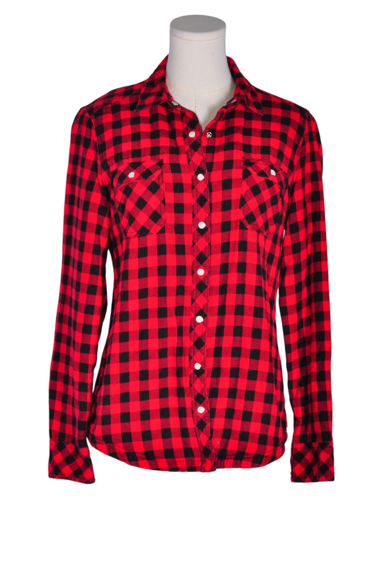 BC CLOTHING Women Button Down Tops Regular fit in Red - Size S | 9.99 $ KOOP