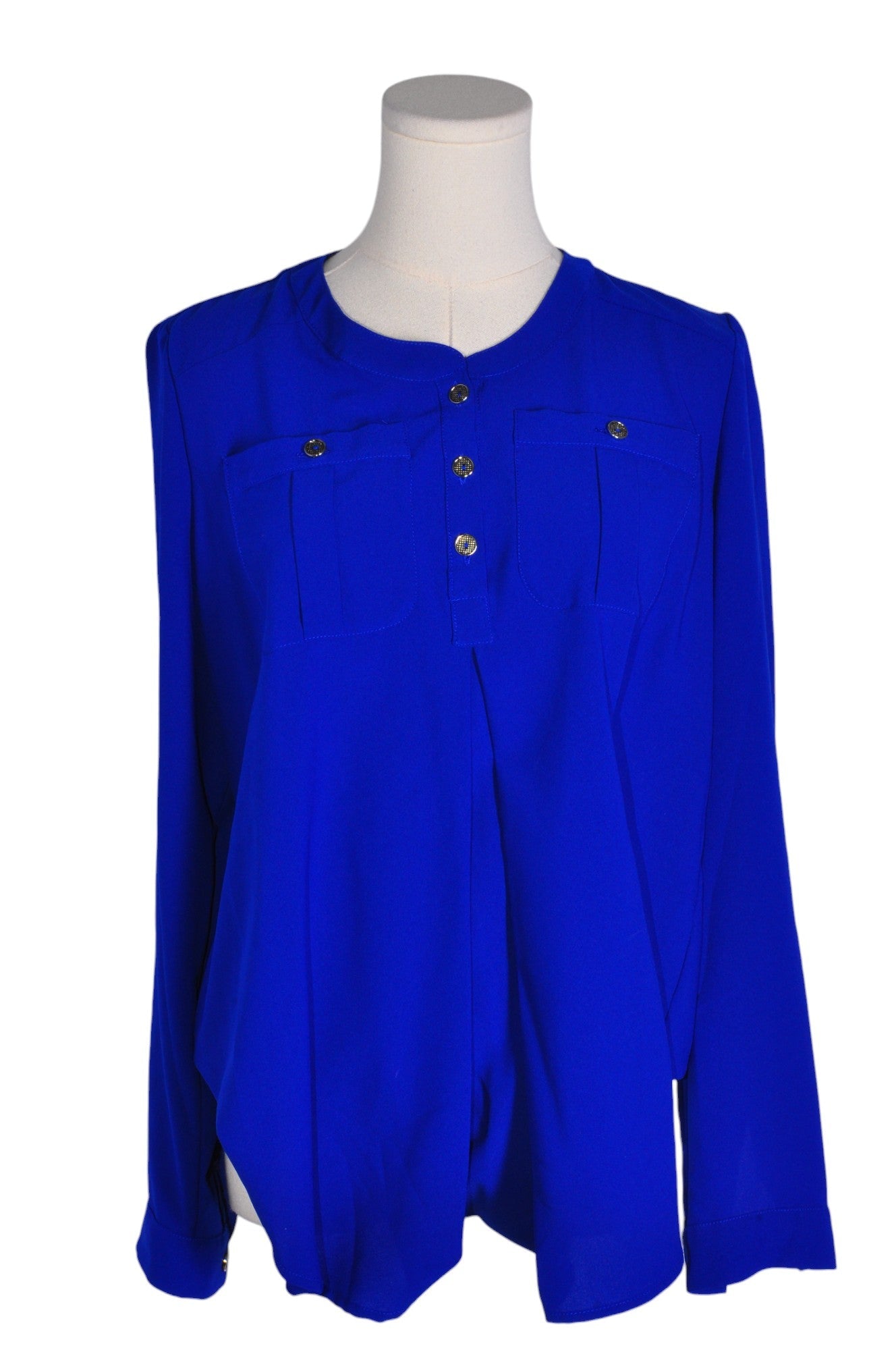 JULES & JIM Women Blouses Regular fit in Blue - Size L | 13.25 $ KOOP