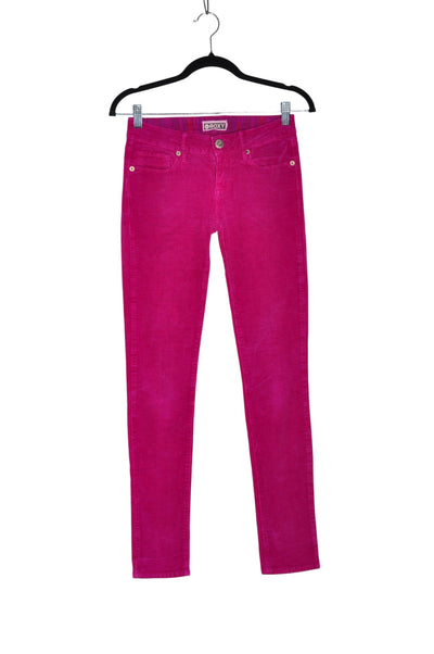 ROXY Women Corduroy Pants Regular fit in Pink - Size 1 | 18 $ KOOP