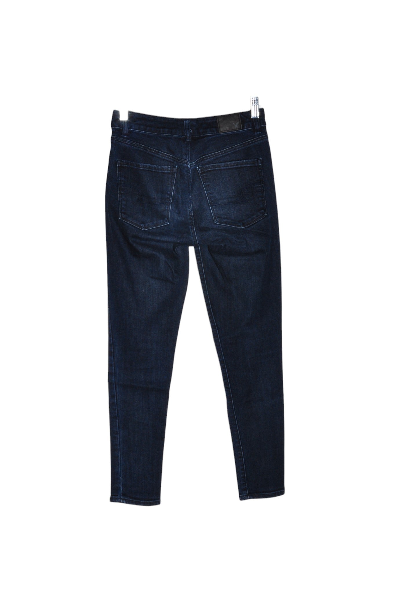 AMERICAN EAGLE Women Straight-Legged Jeans Regular fit in Blue - Size 4 | 27.8 $ KOOP