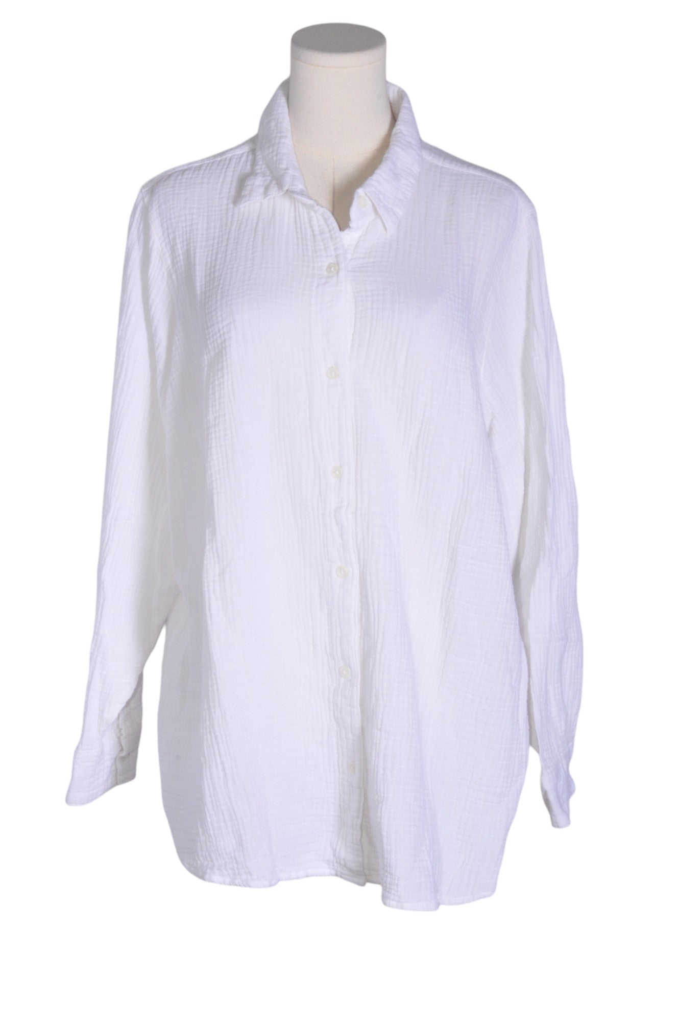 JOE FRESH Women Button Down Tops Regular fit in White - Size XL | 9.99 $ KOOP