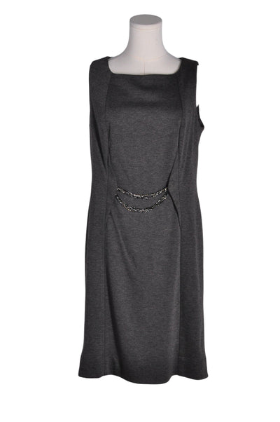 ANN TAYLOR Women Sheath Dresses Regular fit in Gray - Size 12 | 59.99 $ KOOP