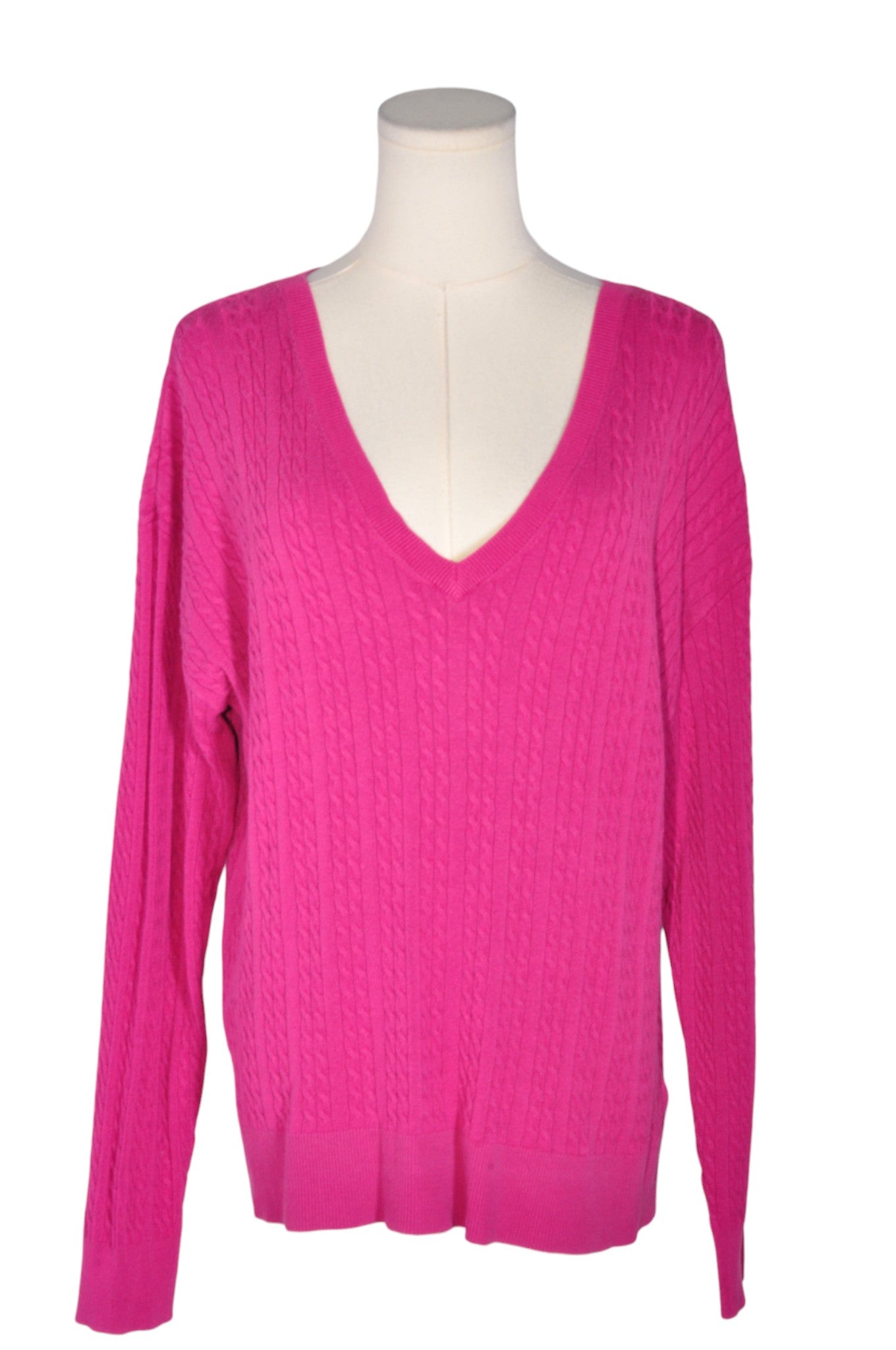 JOE FRESH Women Sweaters Regular fit in Pink - Size L | 13.25 $ KOOP