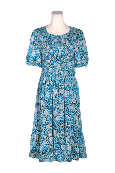 SUZY SHIER Women Midi Dresses Regular fit in Blue - Size L | 19.99 $ KOOP