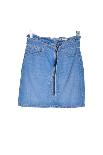 H&M Women Denim Skirts Regular fit in Blue - Size 6 | 11.29 $ KOOP