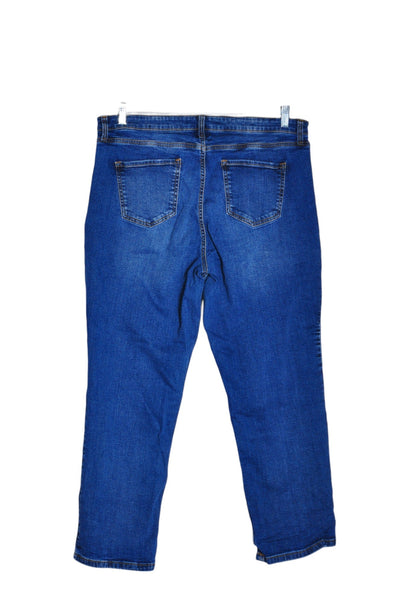 R JEANS Women Straight-Legged Jeans Regular fit in Blue - Size 34 | 13.25 $ KOOP