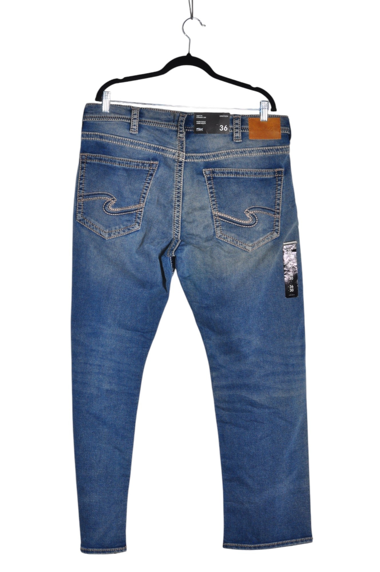 SILVER JEANS Women Straight-Legged Jeans Regular fit in Blue - Size 36 | 26.59 $ KOOP