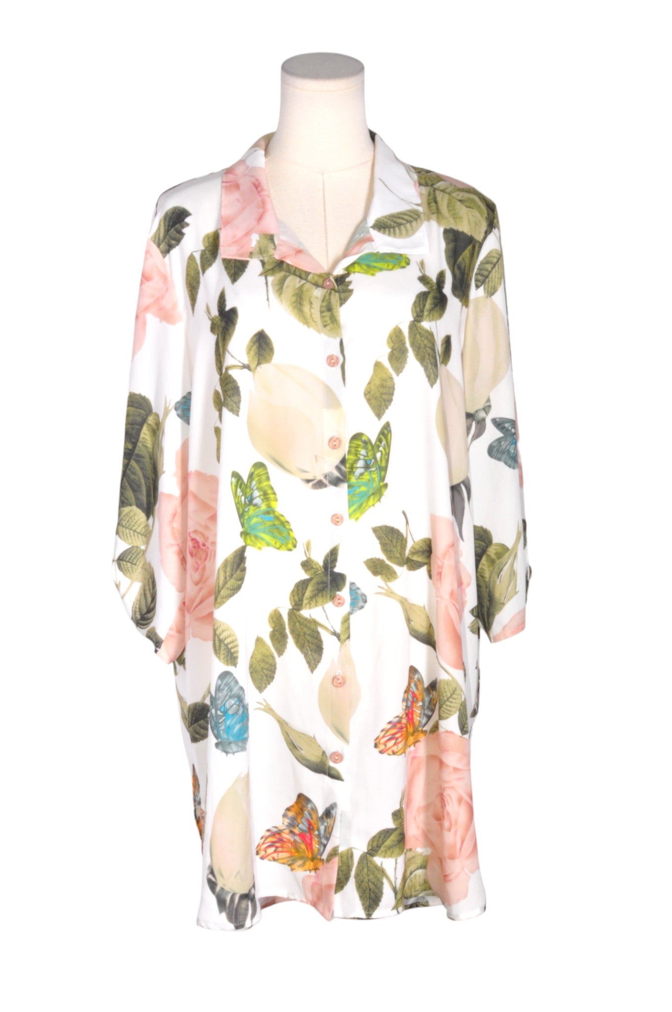 ZOE Women Button Down Tops Regular fit in Green - Size XXL | 27.8 $ KOOP