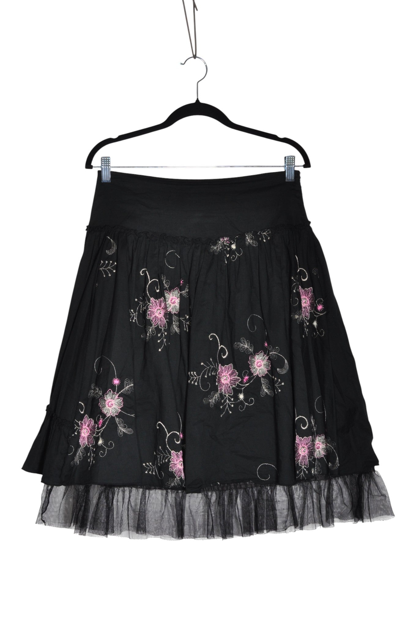 B.B. JEANS Women A-Line Skirts Regular fit in Black - Size S | 9.99 $ KOOP