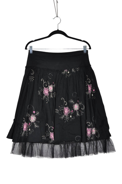 B.B. JEANS Women A-Line Skirts Regular fit in Black - Size S | 9.99 $ KOOP