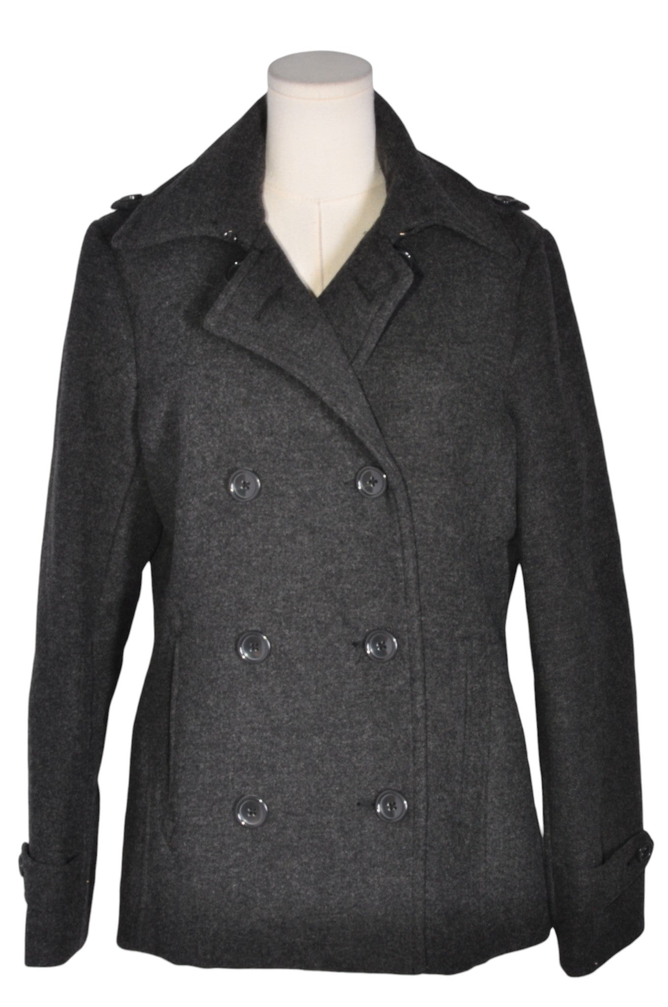 JOE'S Women Peacoats Regular fit in Gray - Size 9 | 74.29 $ KOOP
