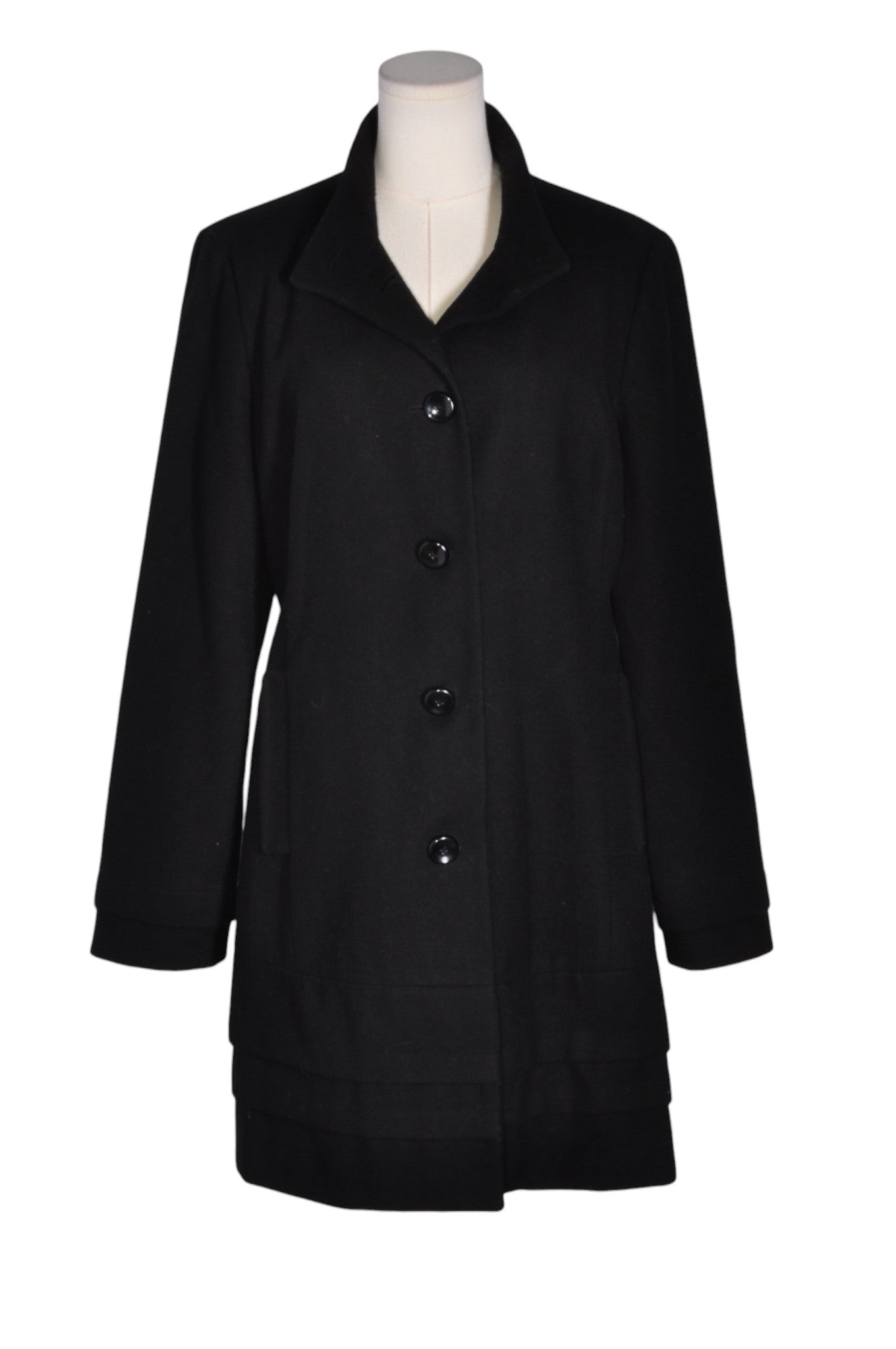 OLD NAVY Women Coats Regular fit in Black - Size L | 19.99 $ KOOP