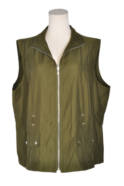 ALIA Women Vests Regular fit in Green - Size 16 | 9.99 $ KOOP