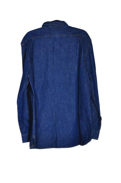 BANANA REPUBLIC Men Denim Tops Regular fit in Blue - Size XL | 44.99 $ KOOP