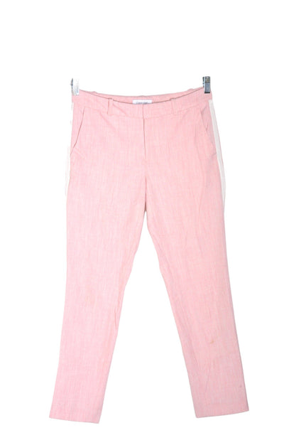 CALVIN KLEIN Women Work Pants Regular fit in Pink - Size 6 | 34.29 $ KOOP
