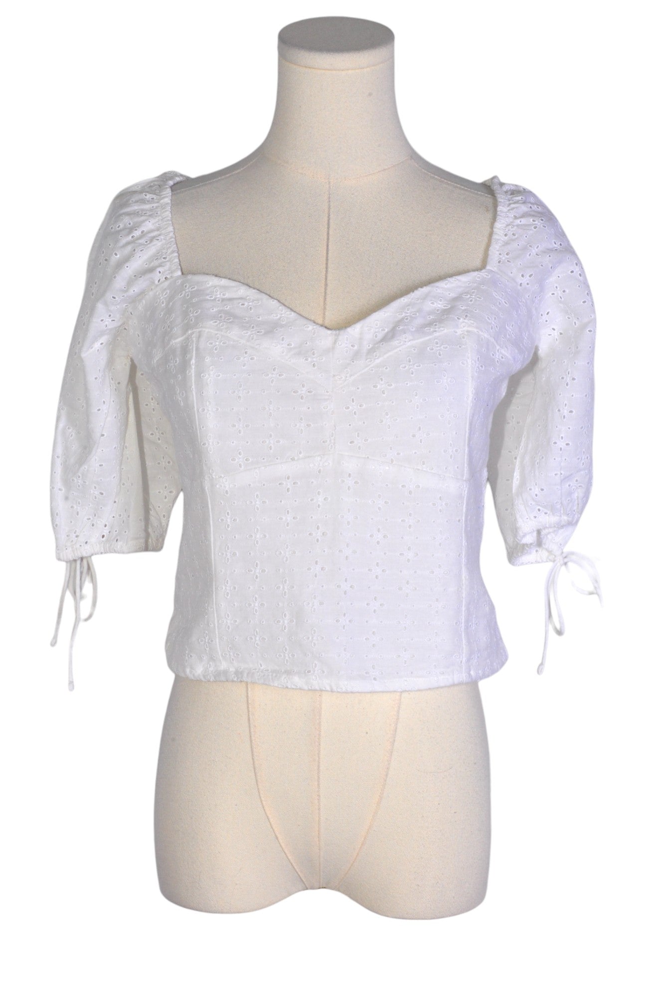 ABERCROMBIE & FITCH Women Blouses Regular fit in White - Size M | 21.5 $ KOOP