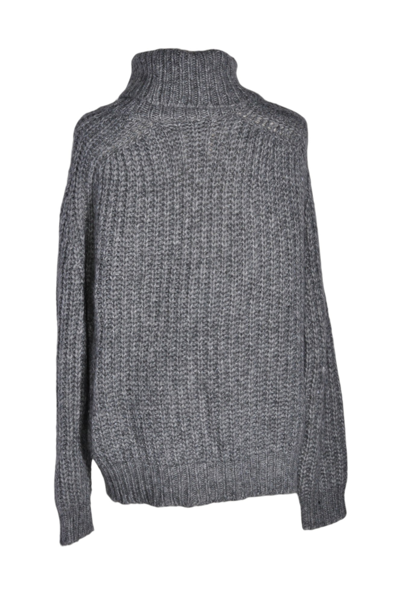 DYNAMITE Women Turtleneck Tops Regular fit in Gray - Size M | 13.15 $ KOOP