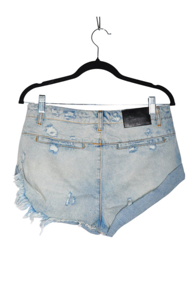 ONE TEASPOON Women Denim Shorts Regular fit in Blue - Size 26 | 32.29 $ KOOP