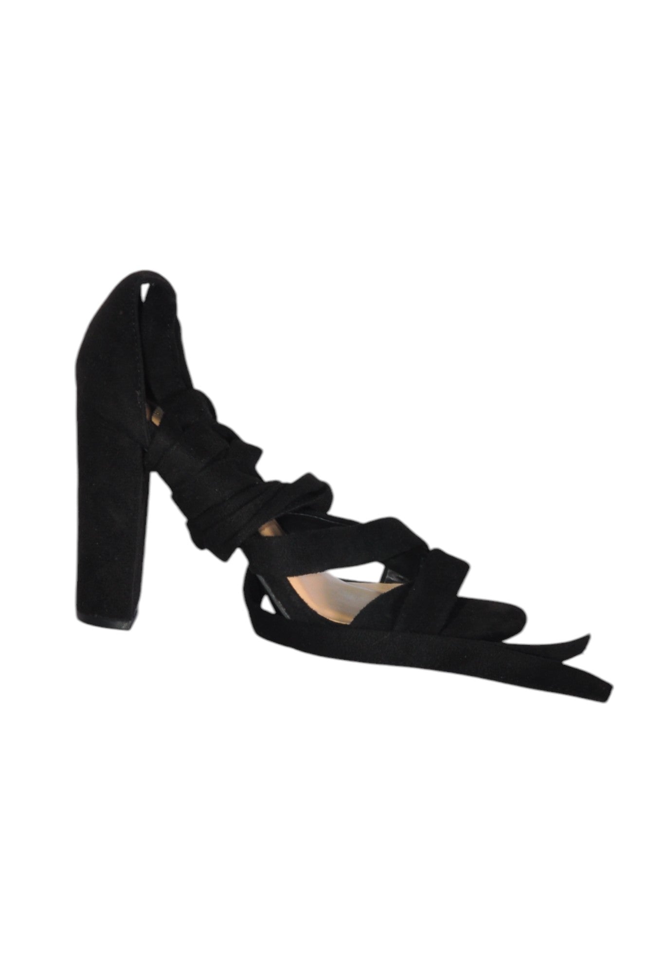 WILD DIVA Women Heels Regular fit in Black - Size 6 | 10.2 $ KOOP