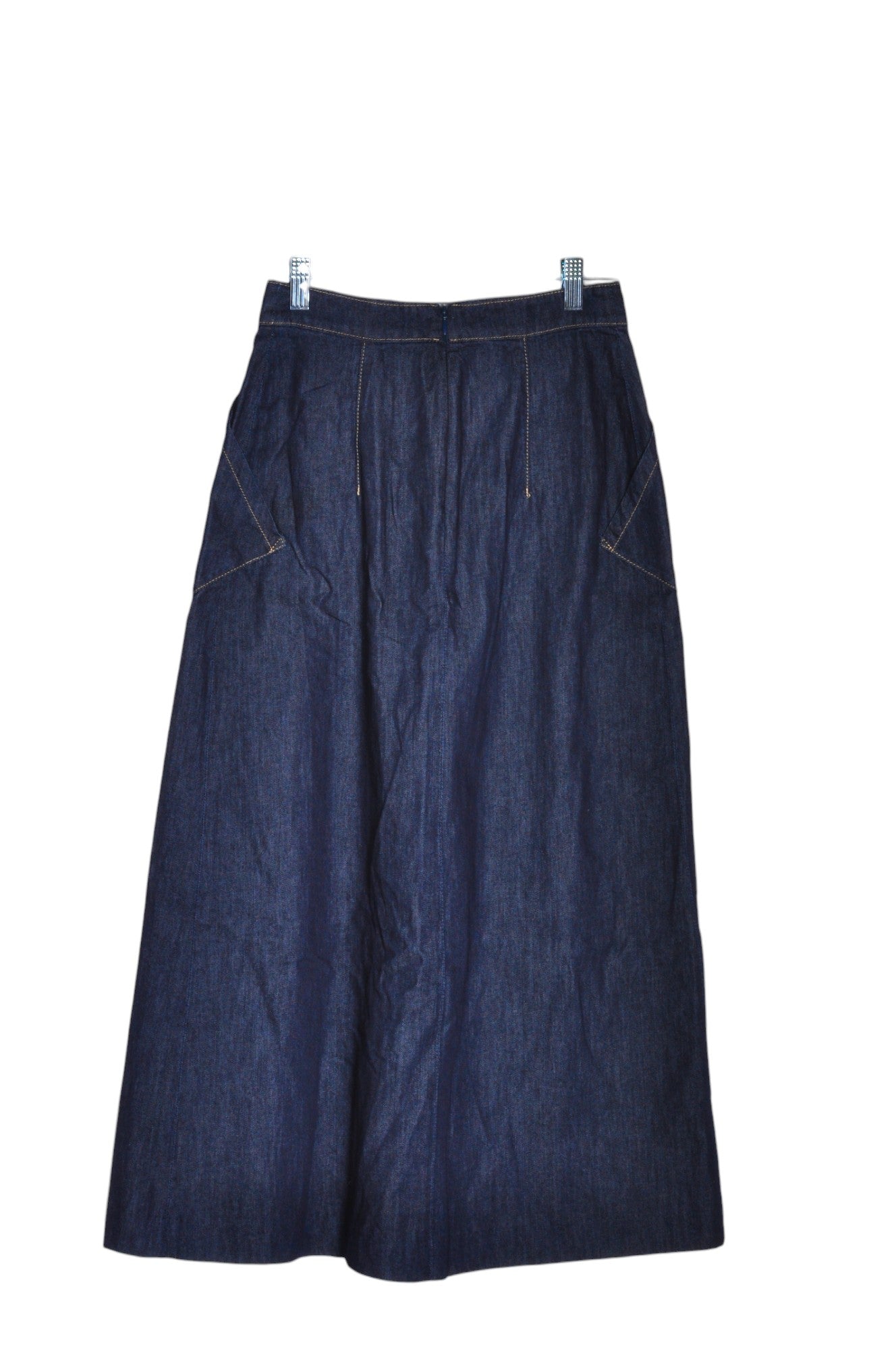 MASSIMO DUTTI Women Denim Skirts Regular fit in Blue - Size XS | 13.25 $ KOOP