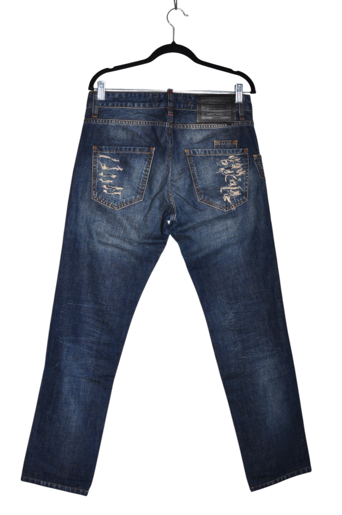 PHILIPP PLEIN Women Straight-Legged Jeans Regular fit in Blue - Size 32 | 84.29 $ KOOP